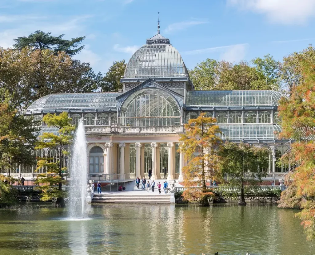 Palacio de Cristal en el Retiro