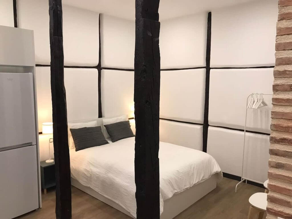 Interior del apartamento de Embajadores, junto a Lavapiés