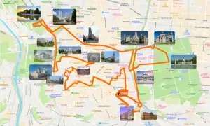 Mapa de qué visitar en Madrid en un día: ruta a pie por el centro