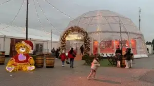 Decoración de Navidad en Torrejón de Ardoz, uno de los pueblos navideños cerca de Madrid